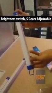 Emika Choice Outdoor Portable LED Tube Night Light Magnetic USB Rechargeable Emergency Home Lighting