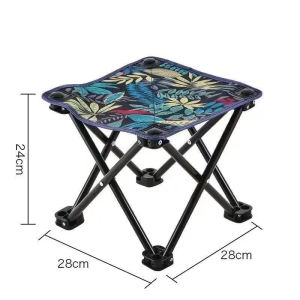 Folding Portable High-Back Camping Chair