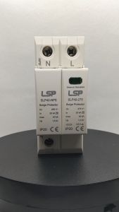 LSP Surge SLP40-275/1+1 อุปกรณ์ป้องกันแรงดันเกินจากฟ้าผ่า ไฟกระชาก SPD Type2 For DB 1Phase (Pluggable with contact)