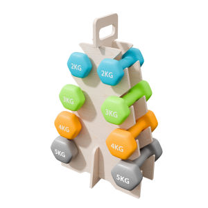 Home Use Fitness Dumbbell Set With Storage