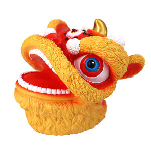 NEW CANNA | Simulation Soft Rubber Lion Puppet Toy