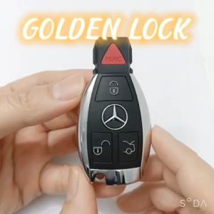 Vỏ chìa khóa Mercedes 4 nút (1 pin)