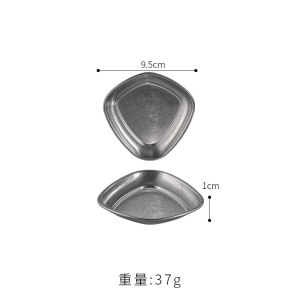 Bát Đựng Nước Sốt Bằng Thép Không Gỉ 304 Cổ Điển Dùng Để Ăn Khoai Tây Chiên Và Nước Sốt Cà Chua Bát Đựng Nước Sốt Nhỏ Dùng Để Ăn Kèm Món Ăn