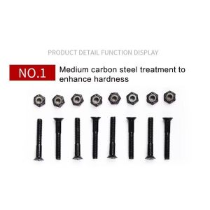 bolt nuts truck hardware skateboard 25272829mm set/8pcs premium