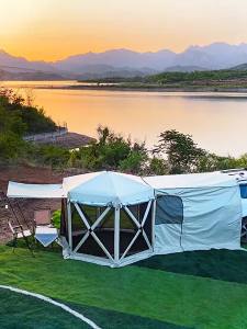 winpolar | No-Setup Camping Tent for Car Rear Hatch