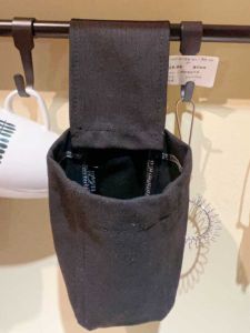 Pure Canvas Toolkit Dormitory Hanging Bag Wheelchair Bed Hanging Bag Sundries Remote Control Mobile Phone Roll Paper Buggy Bag