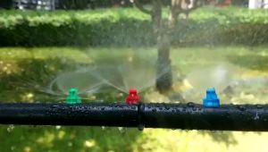 ELINK Paket Isi 10 Spray Jet / Micro Sprayer 180 Derajat / Aeroponik Penyiram Tanaman - Alat Siram Irigasi Mini Micro Sprayer