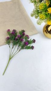 Aksesoris Rumput Daun Durika Pentul Cabang 5 Artificial/Baby Breath Gypsophilia Pikok Hias Wedding Pelaminan Import Tangkaian Buatan Dekorasi Rumah