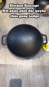[Trả góp 0%] Lodge - Chảo gang Wok