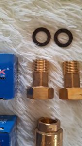 SHARK Heavy Duty Brass Check Valve 1/2 / Water Meter Brass Connector SF3007