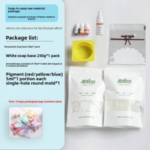 Spring Cherry Blossom Soap Making Kit for Beginners DIY Soap Base Kit Parent-Child Activity Childrens Soap Making Event