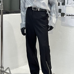 Roaringwild | Flared Zipper Trousers