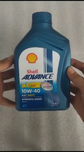 APS PART Oli Shell Advance Ax7 Scooter Matic 0.8 L Sae 10W-40