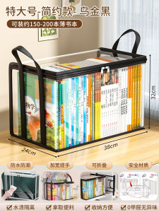 Túi Đựng Sách Bằng Nhựa Trong Suốt Dung Tích Lớn Có Thể Gập Lại Chống Bụi Dùng Cho Ký Túc Xá Túi Đựng Sách Học Sinh Túi Đựng Tài Liệu