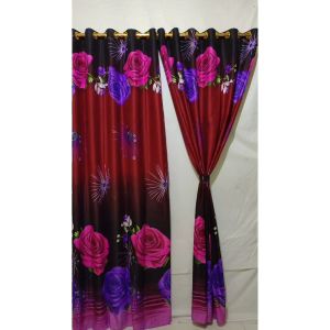 Gorden Pintu Hordeng Jendela Korden Smookring 12 Ring Uk 135x220 Cm Minimalis