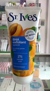 Sữa rửa mặt có hạt tẩy tế bào da chết Stives NL086 giúp làm sạch sáng da giảm dầu mụn 170g