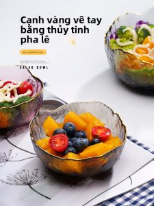 BOANG | Home Use Nordic Style Crystal Glass Fruit Bowl