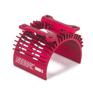 NEEBRC 36mm Metal Heatsink Holder 30mm Motor Cooling Fan 5-12V for 1/10 RC Car 550 3650 3652 3660 Brushless Motor Upgrade Part