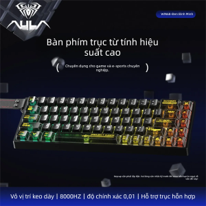 AULA | Bàn Phím Chơi Game WIN68 Trục Từ Cao Cấp