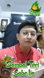 SAMBAL TERI CABE IJO Neng Ghina Rasa Pedas yang Membangkitkan Selera