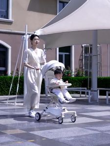 Lalabotoc Stroller Bayi Kereta Dorong Bayi 2 Arah Traveling Dilipat (Bisa Duduk Dan Berbaring Versi Baru)