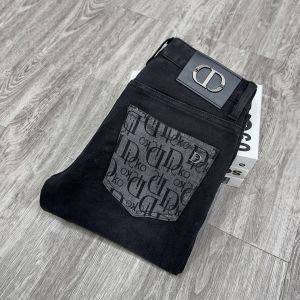 Fashionable Slim Fit Mens Jeans with Print Washed out Light Grey Comfortable Stretchy Casual Wear Youthful Trendy Long Pants