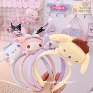 เครื่องประดับผมที่ล้าเกียรติ สไตล์เกาหลี คาดผมลายการ์ตูน Sanrio สำหรับผู้หญิงน่ารัก