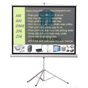 Màn chiếu 3 chân 100inch 1m8 x 1m8 cho máy chiếu