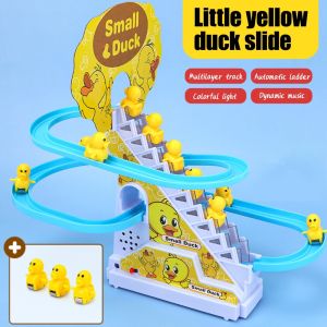 DREAMToy Mainan Anak Seluncur Tangga Bebek - Slide Bebek -Track Racing Seluncur Bebek