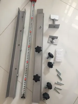 Bộ ray u và phụ kiện cửa chống ngập cao 50 cm. Lh tư vấn 0839698880