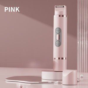 Máy Cạo Râu Và Tỉa Lông Điện 2 Trong 1 Dành Cho Nữ Sạc USB Loại Bỏ Lông Vật Lý Cho Mặt Nách Chân - Cắt Tỉa Vật Lý