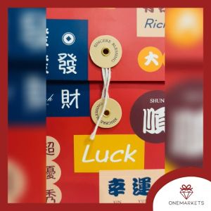 Giftbox Imlek - Pouch CNY Simple - Kotak Kado Chinese New Year GB240