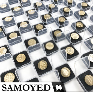 Stempel / Cap Lilin Segel Surat / Undangan / Seal / Sealing Wax Stamp Samoyed WXST C