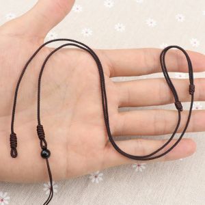 Handmade Adjustable Woven Vertical High End Tianzhu Pendant Necklace Cord Epilepsy Lock Bone Cord Jewelry Accessory