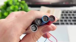 Prideoy Type-C Coklat Electronic Cigarette Lighter Portable Model With Hanging Strap