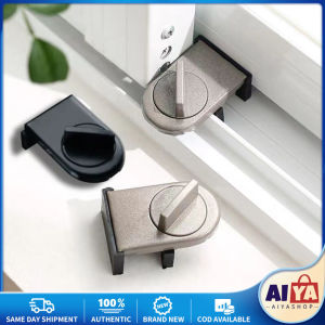 Window Limiter Window Lock Sash Stopper Child Safety Security Lock Door Limiter Security Anti-theft Sliding Auxiliary Anti-theft Lock Window Sliding Doors Lock Baby Kids Child