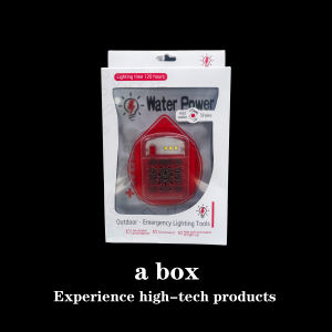 LED Salt Water Lamp No Charging No Batteries Portable for Power Outage Illumination Outdoor Camping Night Cycling Hiking Home Emergency