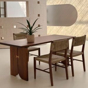 New Chinese Style Luxury Solid Wood Dining Table And Chair Set for Living Room Home Modern Simple Dinner Table High End Dining Table