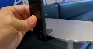 Magnetic Airplane Phone Holder Adjustable Travel Phone Mount for Desk Multi-Angle 360 Degree Rotation Foldable Phone Stand