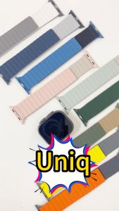 Uniq Revix Reversible Magnetic Silicone Strap A pple Watch iWatch 49mm Ultra 45mm 44mm 42mm 41mm 40mm 38mm Series 1 2 3 4 5 6 7 SE Strap