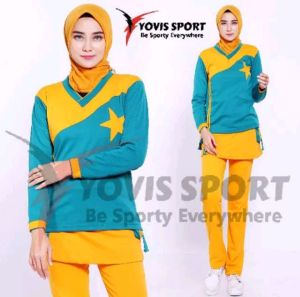 PAKAIAN SPORT WANITA OLAHRAGA SIZE LXLXX SPORTY