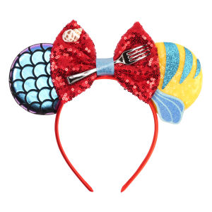 Disney Finding Nemo Headbands For Women Cartoon Clownfish Dory Hairband Kids Mickey Ears Hair Accessories Girl Festival Headwear