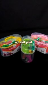 Set Alat Jahit Portable - Sewing Kit Box Kotak Set Alat Jahit Aksesoris Perlengkapan menjahit