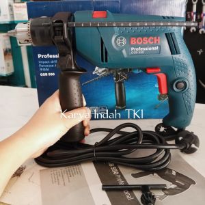 Mesin Bor Tembok Beton Bosch GSB 550 13mm Impact Drill Bolak Balik GSB550