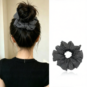 Non Marking Hair Ties Scrunchies For Ponytails & Buns