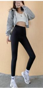 [READY STOCK] Woman High Waist Legging/Seluar Legging Wanita/Stretchable Legging/Seluar Slim Fit/Boat socks