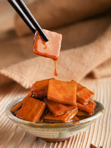 Zumingxiang Dried Dried Soybean Curd Spicy Strips at Night Satisfy the Appetite Dried Bean Curd Sheets Meat Roll Dried Bean Curd Snacks Casual Food 256G