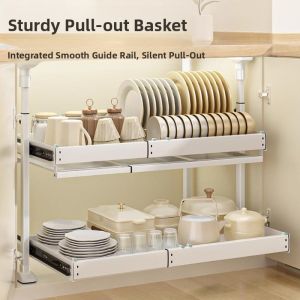 ZHUOLESHI | Under Sink Pull-out Drawer Shelf