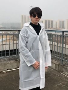 Jas Hujan Anak Motif Hewan Lucu Polkadot Polos Tinggi Badan 90cm-150cm