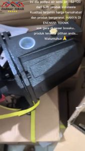 Pompa Air Semi Jet Sanju SJ-120: Garansi & Kelebihan